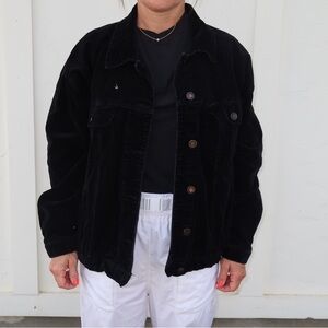 Black Corduroy Jacket